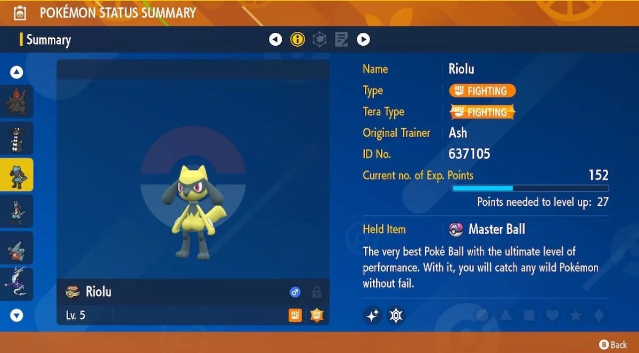 ✨SHINY RIOLU ⭐️ 6IV & You Customize It ✨ Pokemon Scarlet And Violet