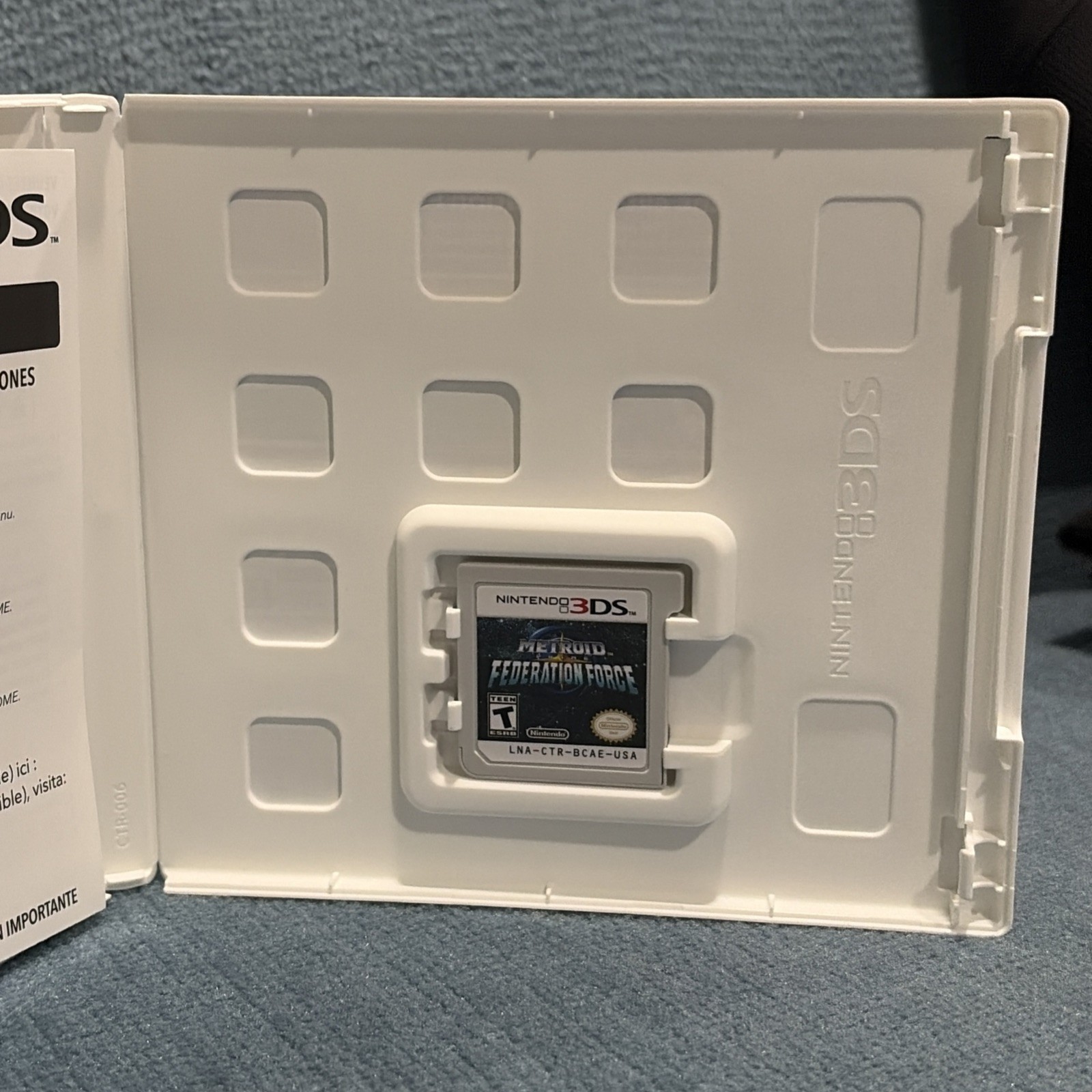 Metroid Prime: Federation Force (Nintendo 3DS, 2016) CIB Tested CLEAN