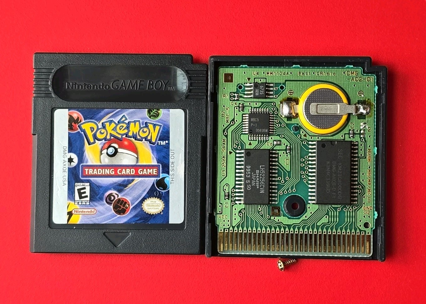 Pokemon Trading Card Game Nintendo Game Boy Color Authentic Saves New Battery