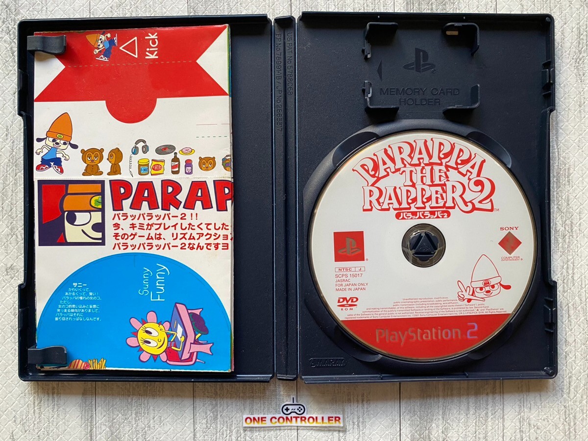 SONY PS 1 2 Bust A Move & PaRappa the Rapper dance summit Dog of Bay Aqua Kids