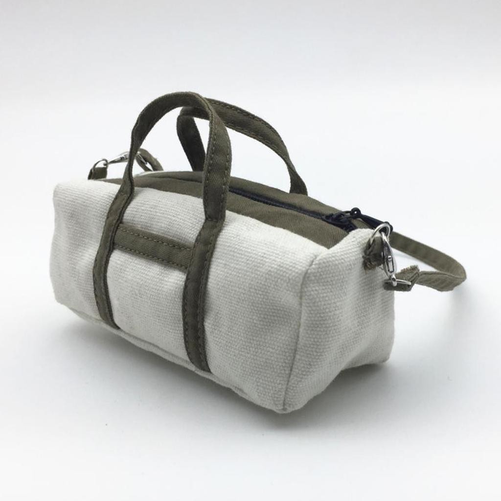 1:6th Canvas Satchel Crossbody Shoulder Tote Bag Model for 12“ Phicen Kumik