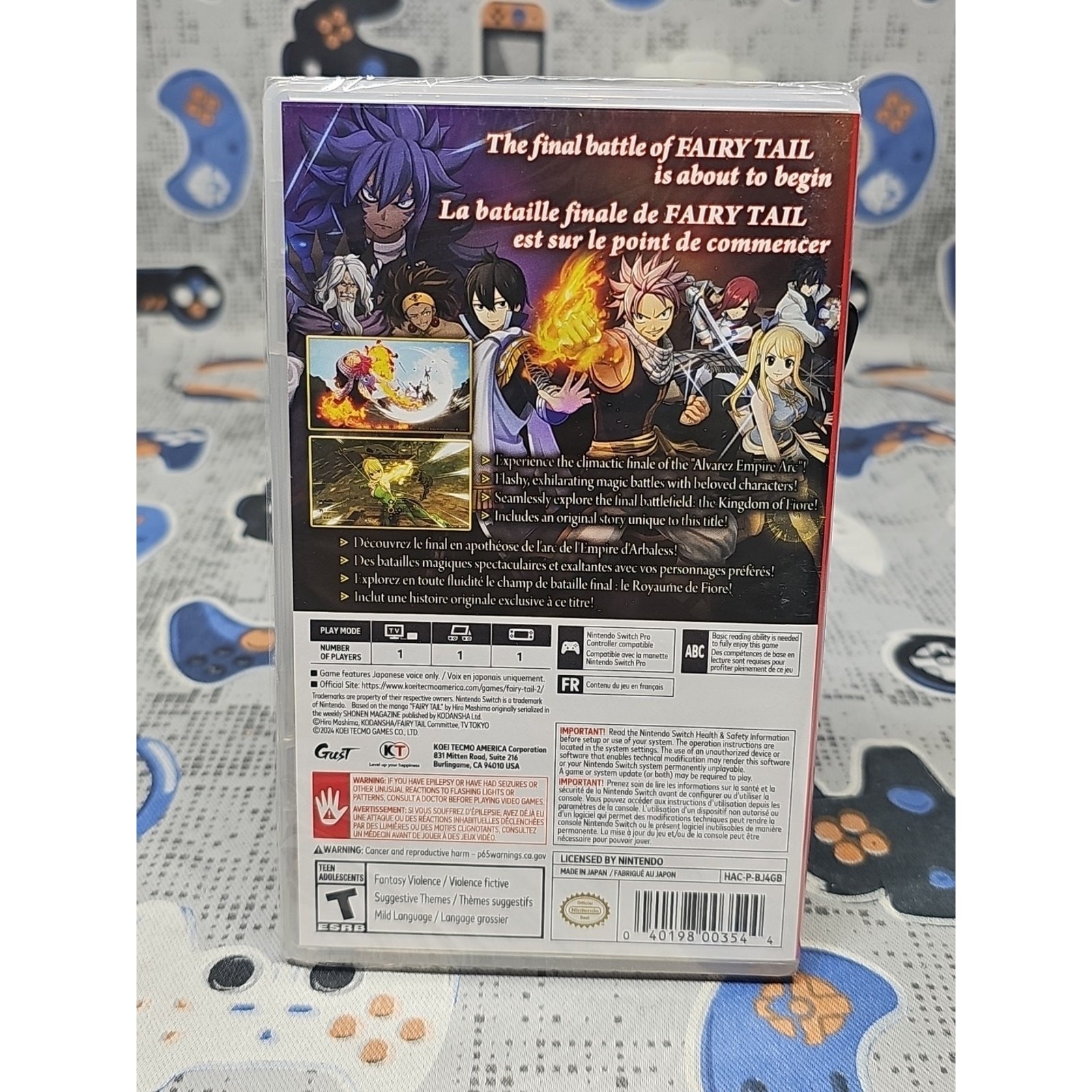 Fairy Tail 2 – Nintendo Switch – NEW SEALED