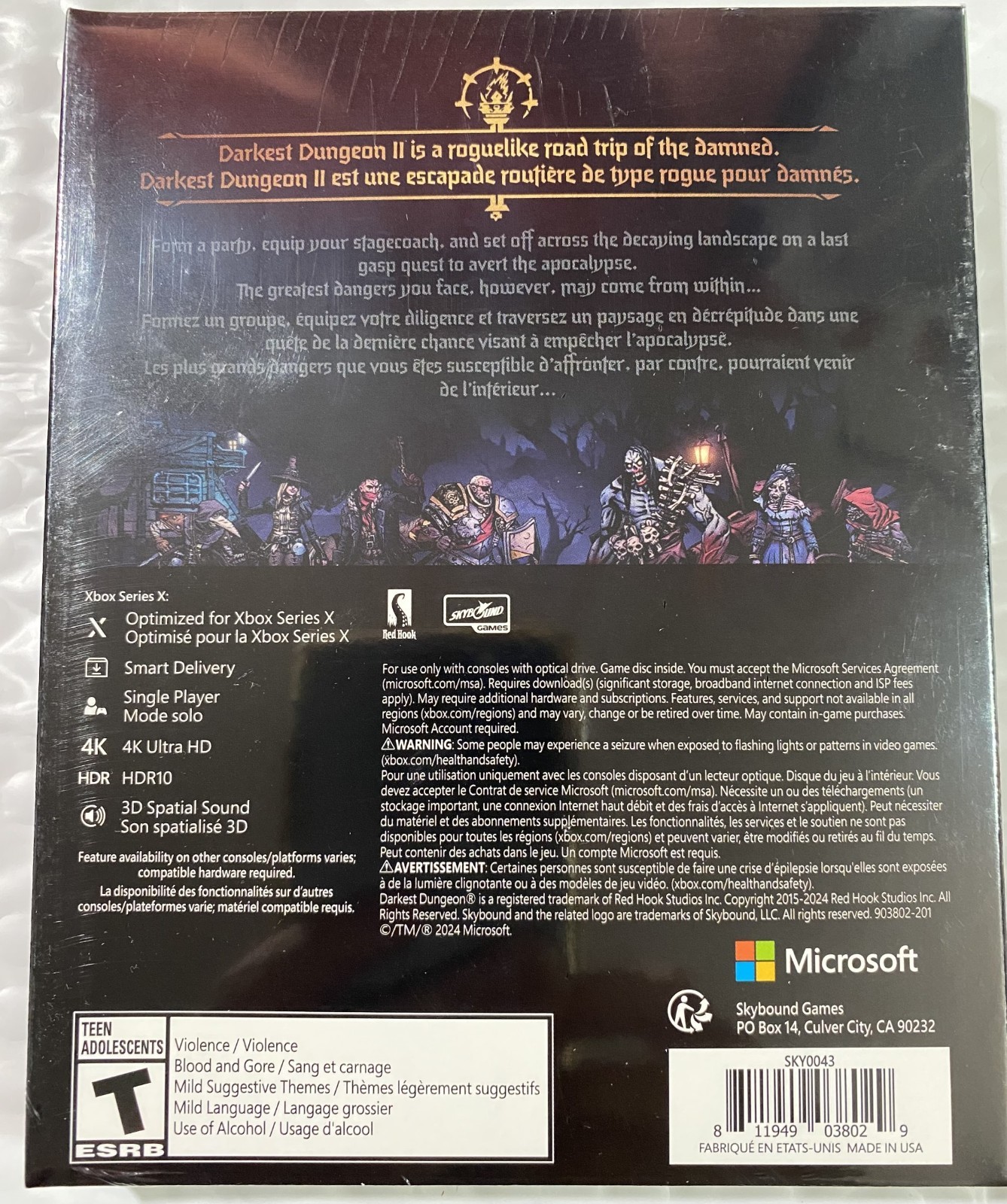 Darkest Dungeon 2 (Microsoft Xbox Series X, Xbox One, 2024)
