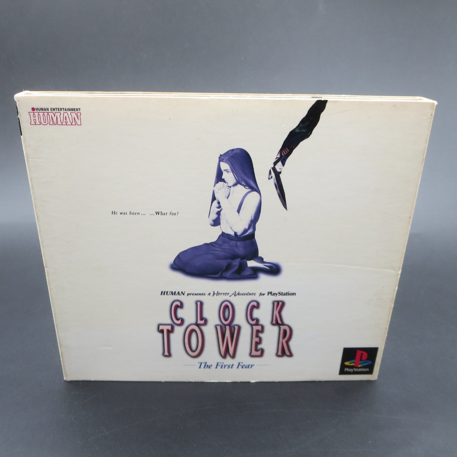 Clock Tower The First Fear PS1 with Outer Cover PlayStation 1 Japanese Version