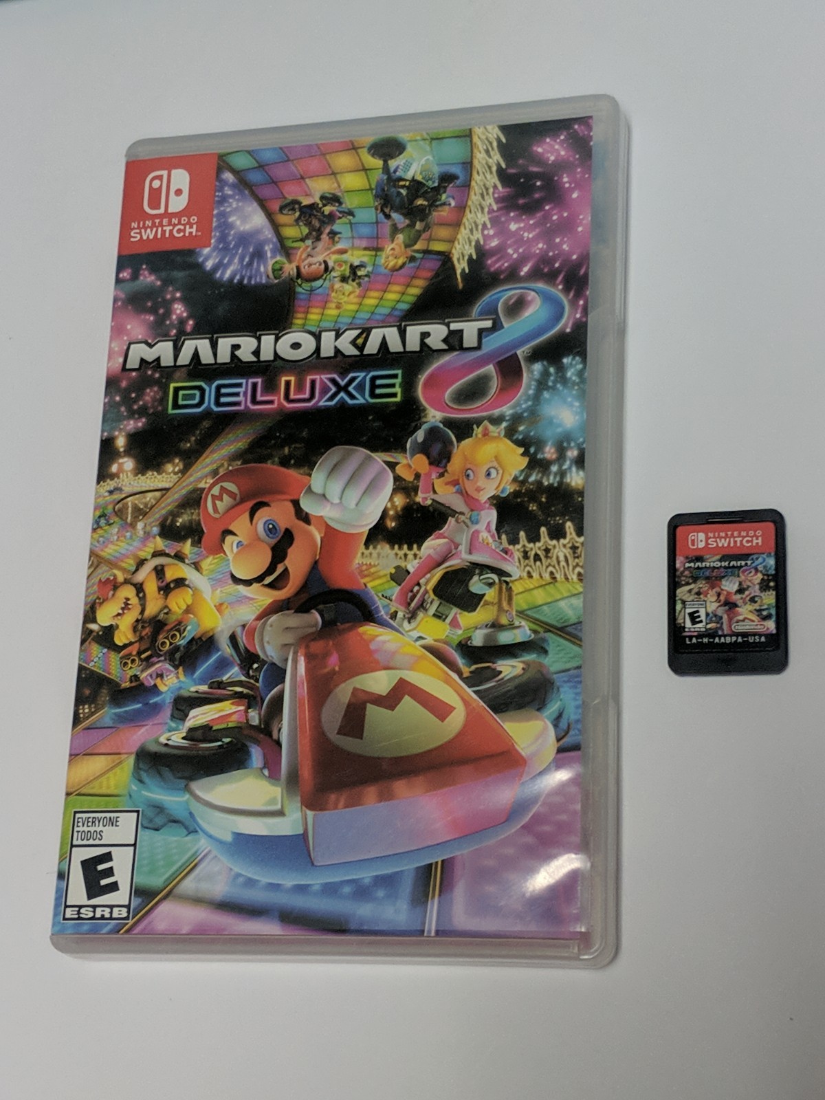 Mario Kart 8 Deluxe Nintendo Switch Game Complete TESTED SEE PICS