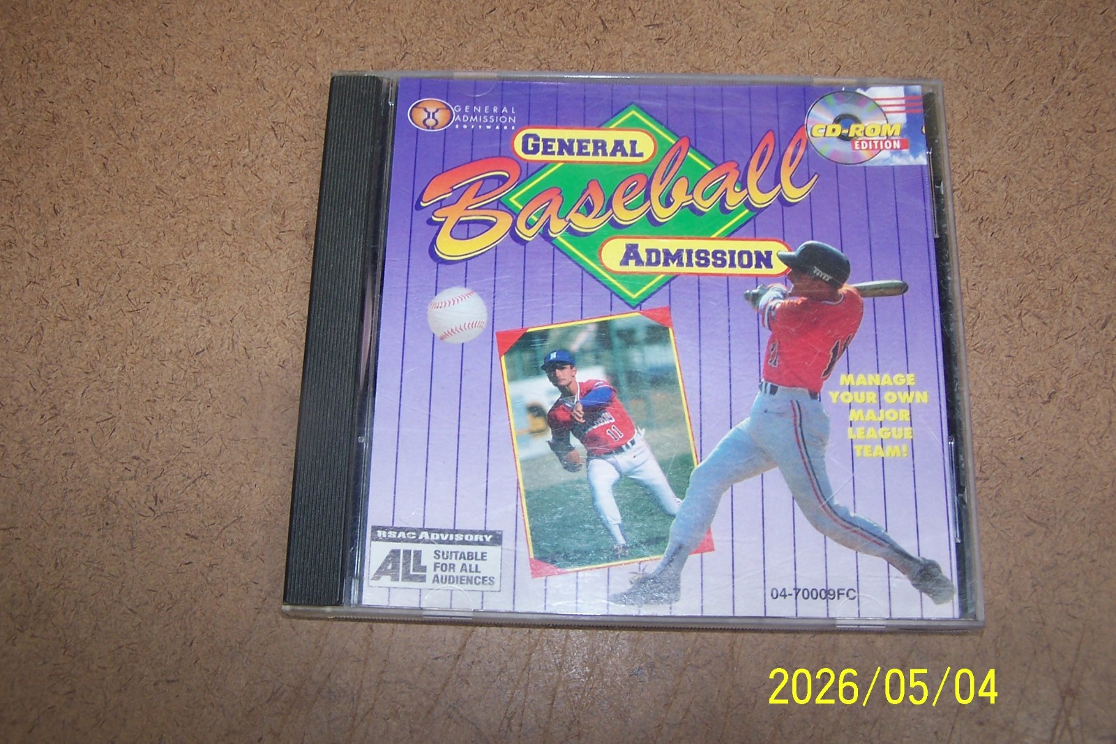 General Admission Baseball