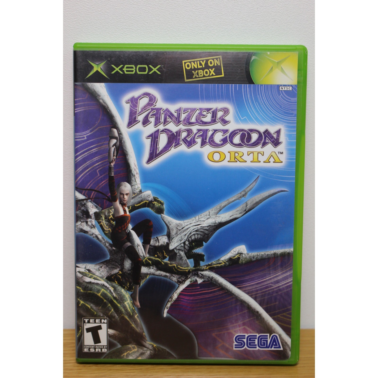 Panzer Dragoon Orta Original Xbox Sega 2003 Disc & Case Tested Authentic NTSC