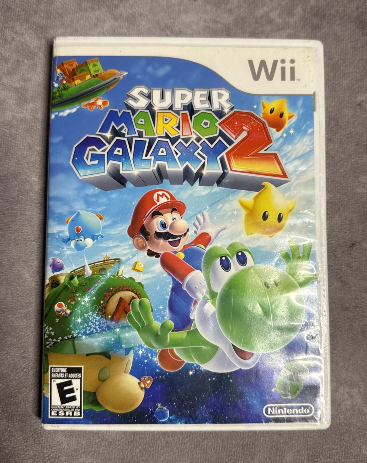 Super Mario Galaxy 2 Nintendo Wii RVL-P-SB4E Game 2010 E-Everyone