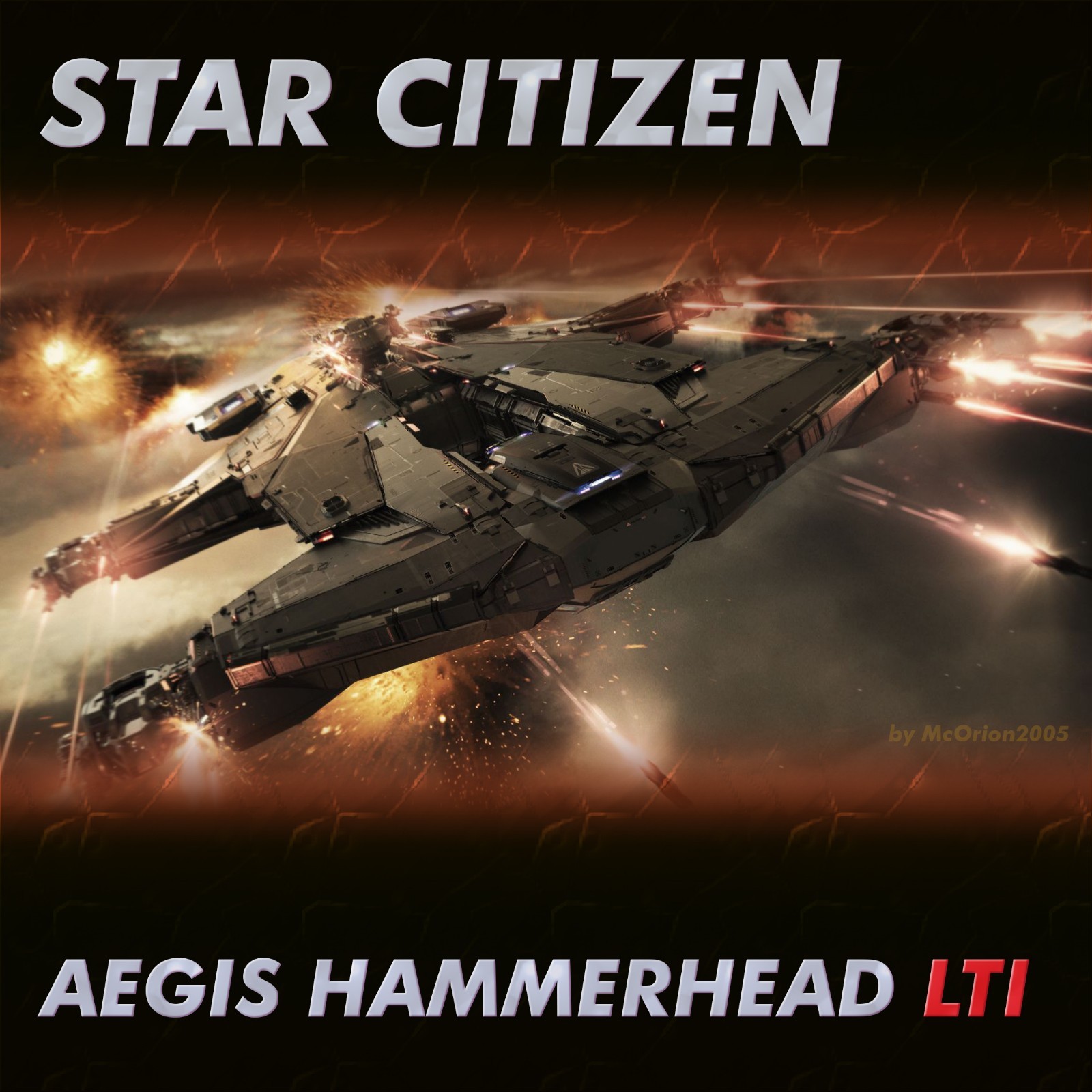 Star Citizen – AEGIS Hammerhead – LTI Lifetime Insurance – Original Concept