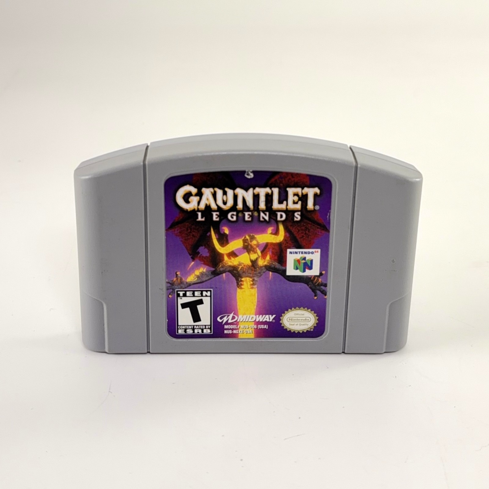 Gauntlet Legends N64 (Nintendo 64) Authentic, Tested – PINS CLEANED -SHIPS TODAY