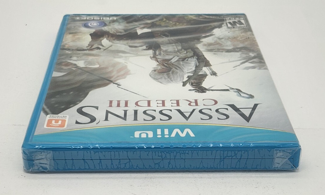 Assassin’s Creed III (Nintendo Wii U, 2012) Brand New Factory Sealed US Ver.