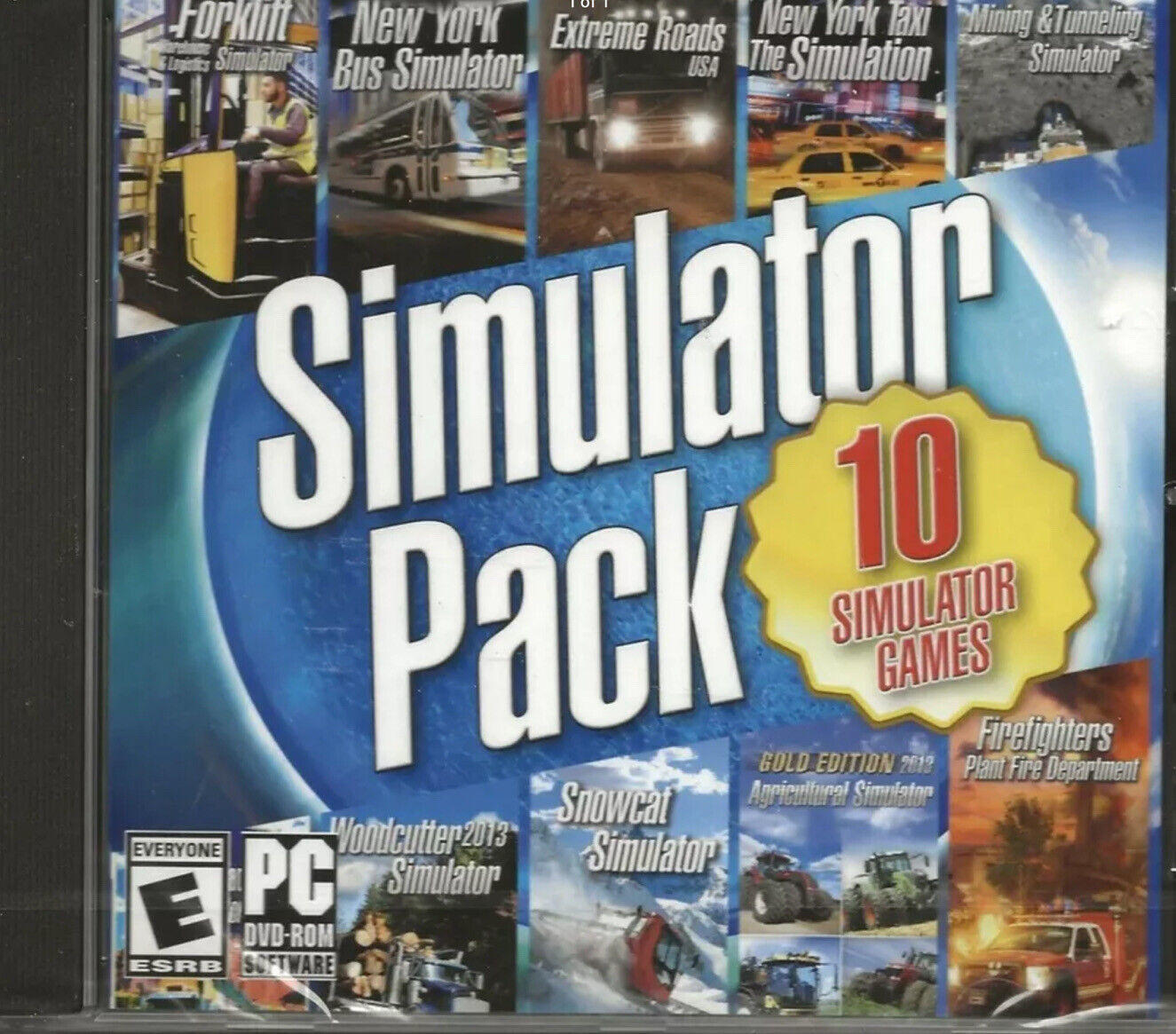Simulator Pack – 10 Games – PC NEW