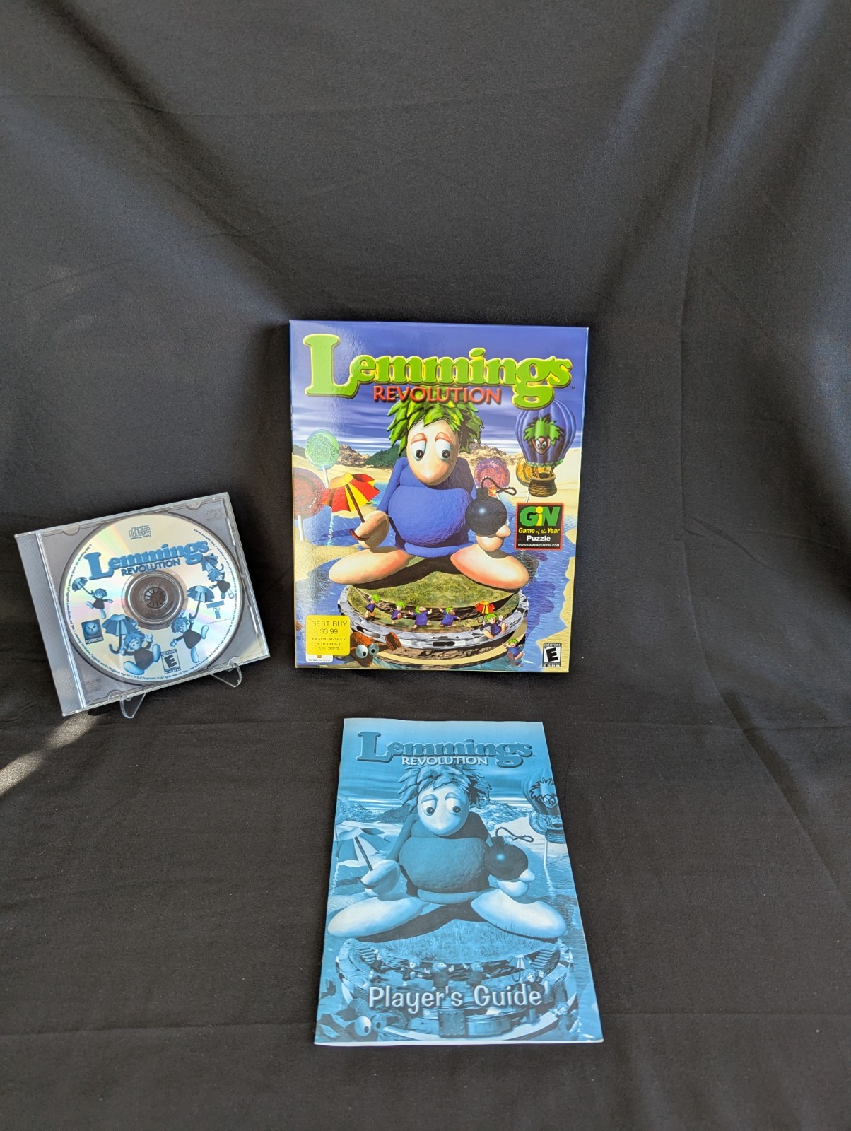 Lemmings Revolution (Psygnosis, 2000) – Vintage PC Big Box Game – Very Good