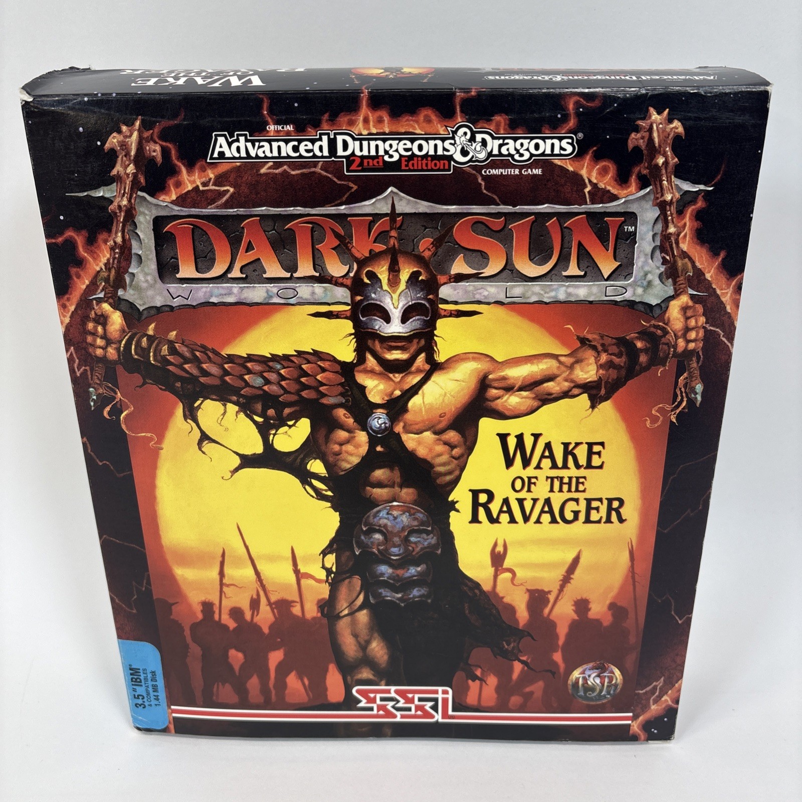 Advanced Dungeons And Dragons Dark Sun Wake Of The Ravager Big Box 3.5″ Floppy