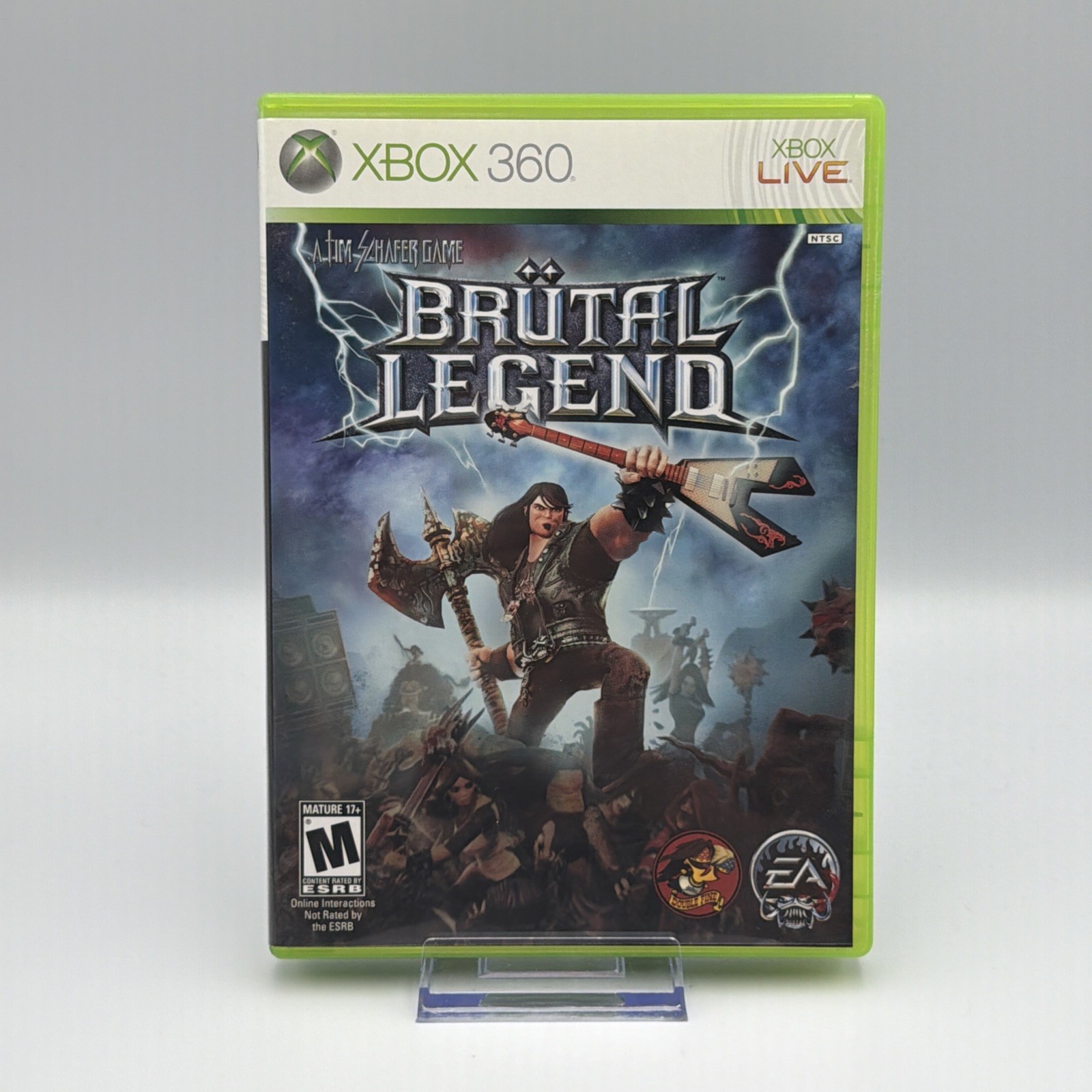 Brutal Legend (Microsoft Xbox 360, 2009) Complete CIB w/ Manual Tested Works