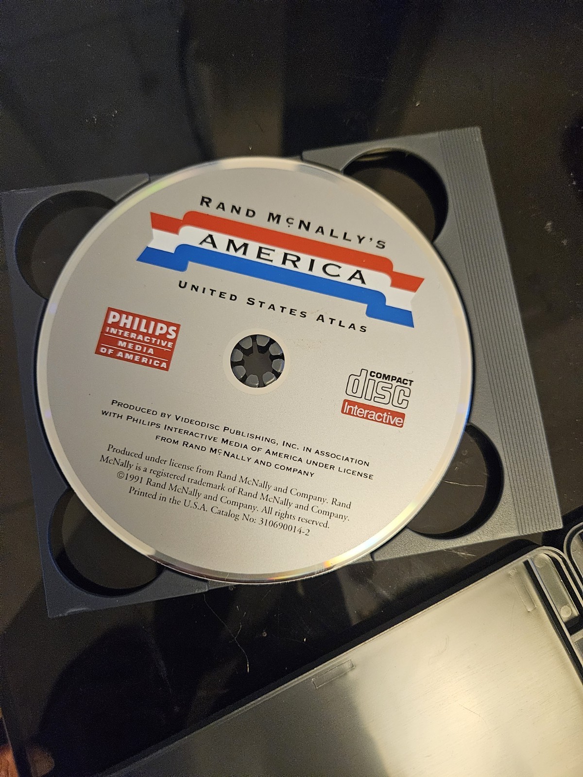 Philips CDi Retro Educational – United States Atlas Rand McNally’s America