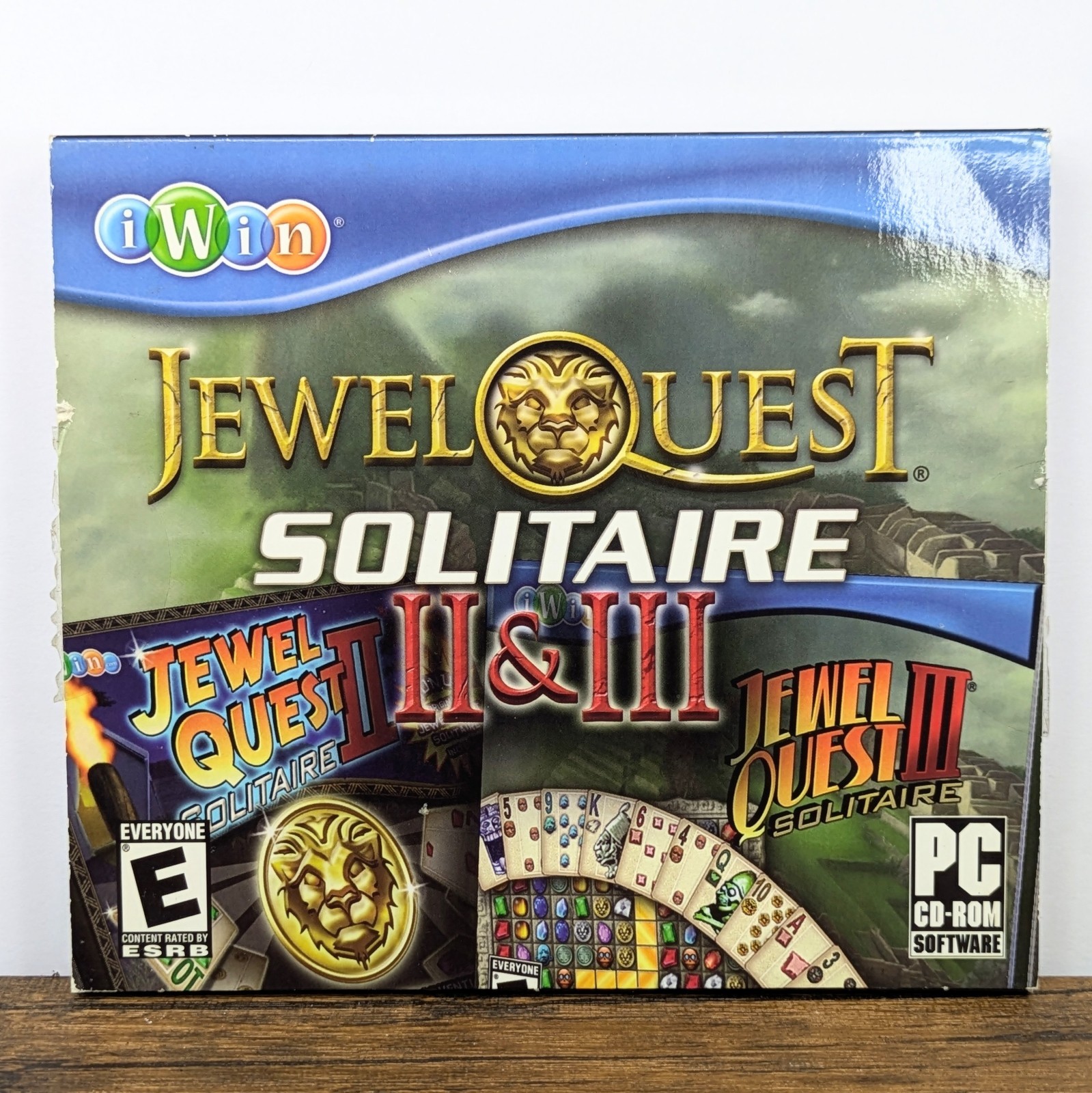 2009 CD-ROM – Jewel Quest Solitaire II & III, Windows XP/Vista