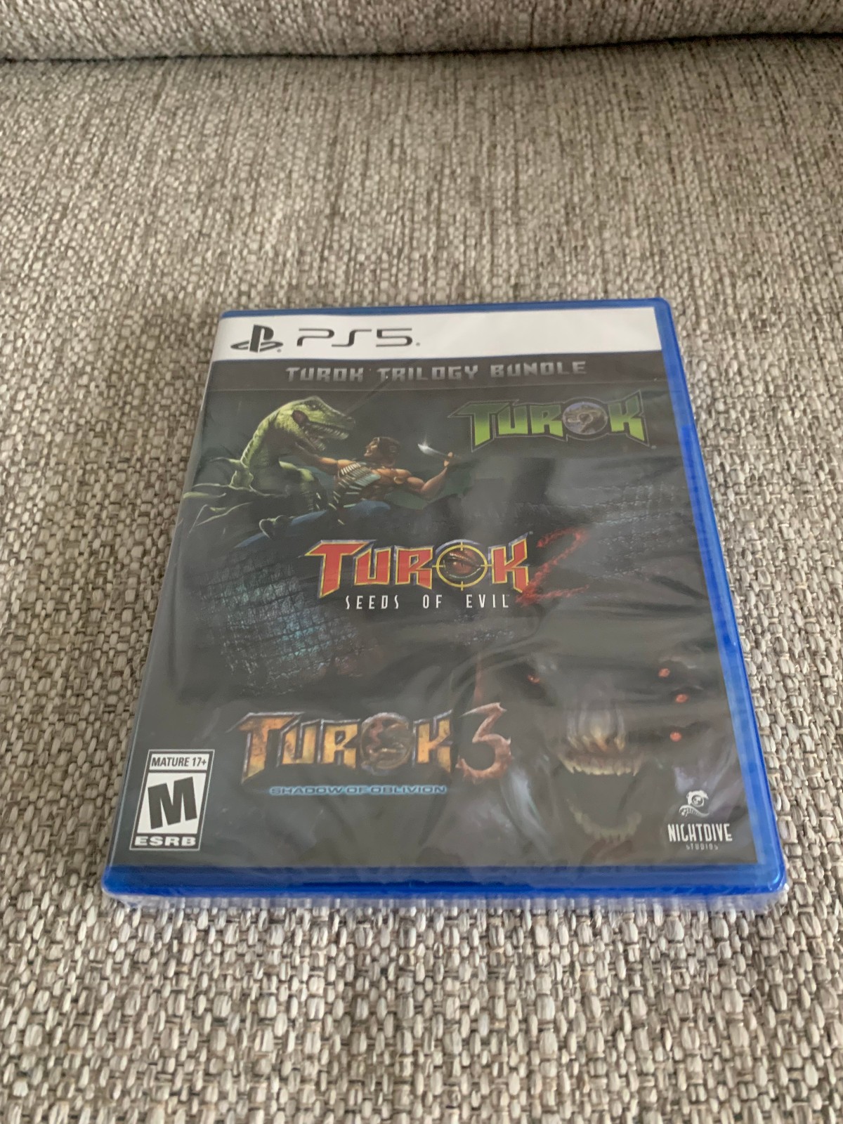 Turok Trilogy Bundle PS5 Universal Atair Playstation 5 Brand New Sealed