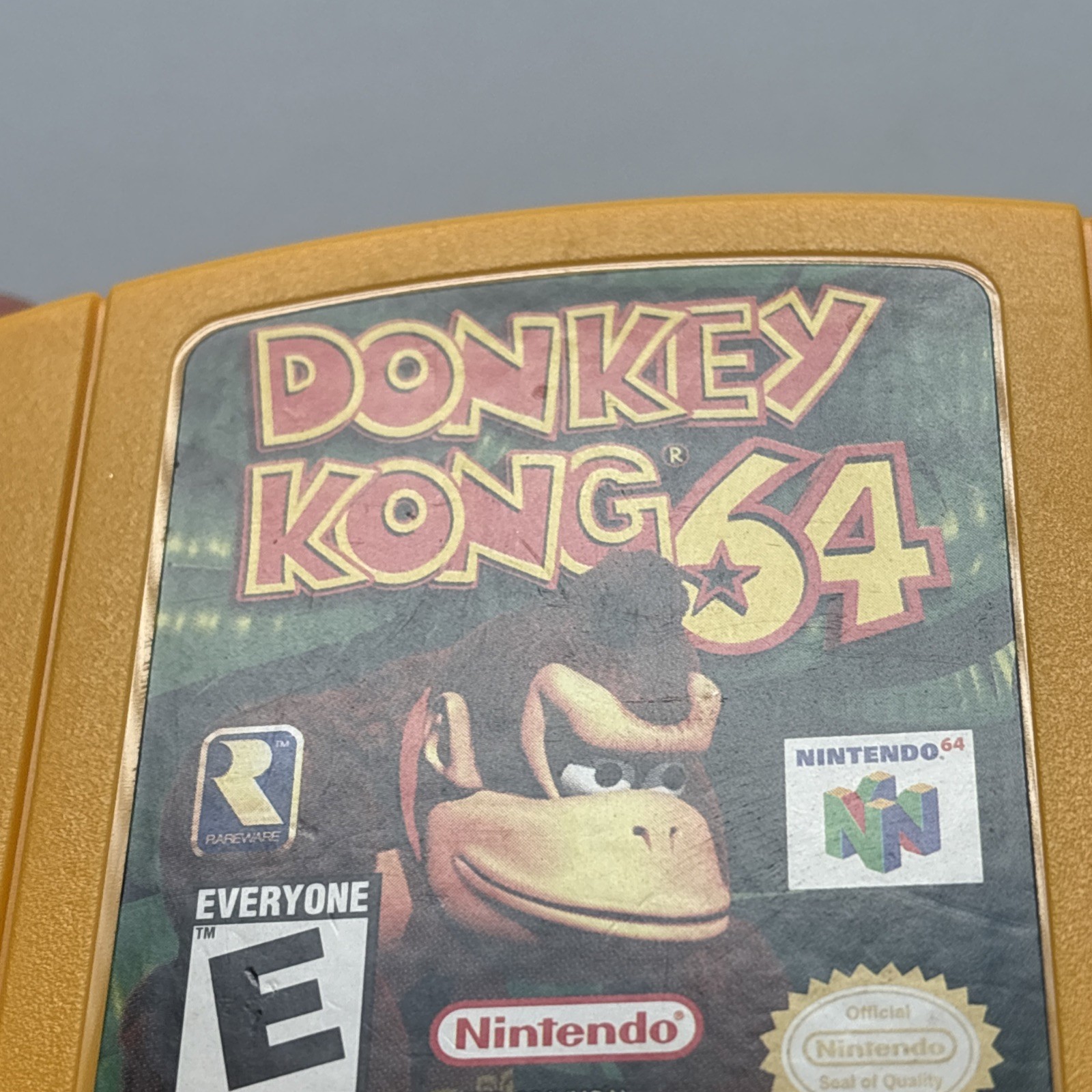Donkey Kong 64 (Nintendo 64) N64 Game Authentic Cleaned Tested RareWare Yellow