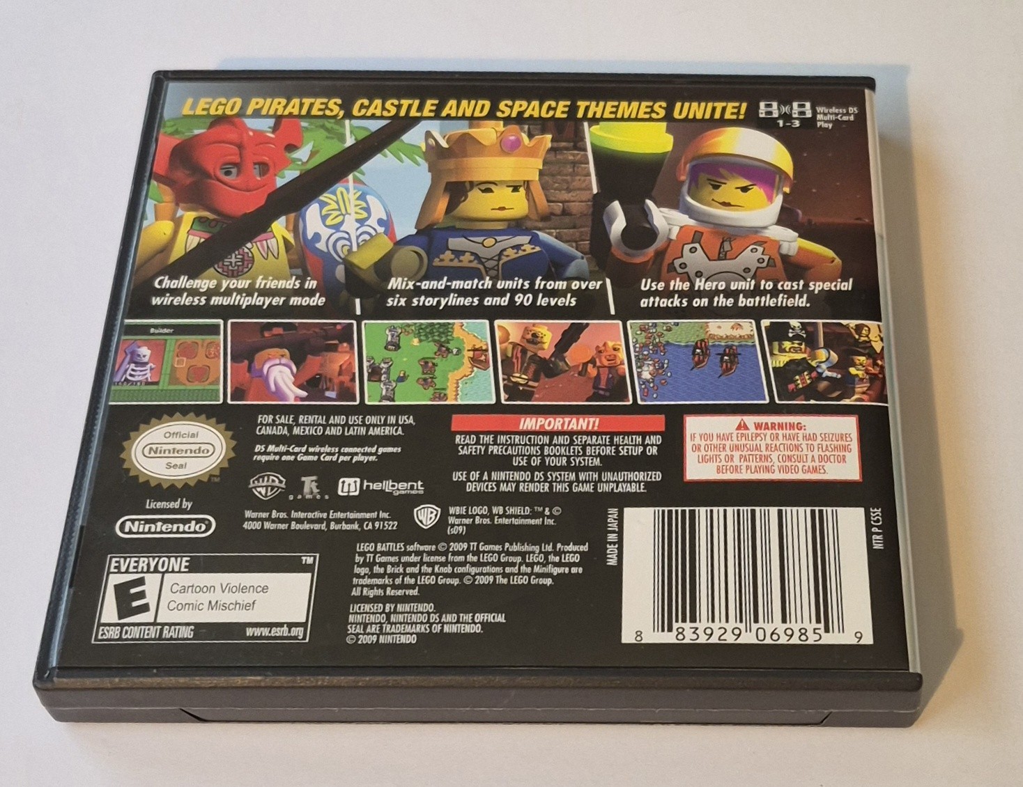 Lego Battles Nintendo DS CIB Complete with Manual And Insert Tested Working Good