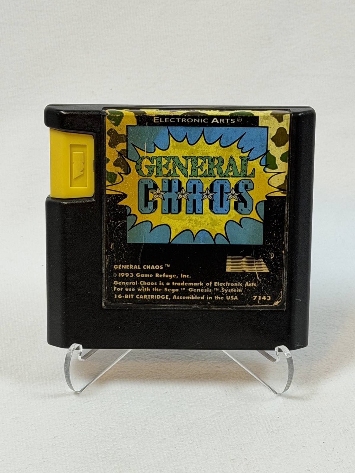 General Chaos (Sega Genesis, 1993) – Cleaned, Tested, & Working!