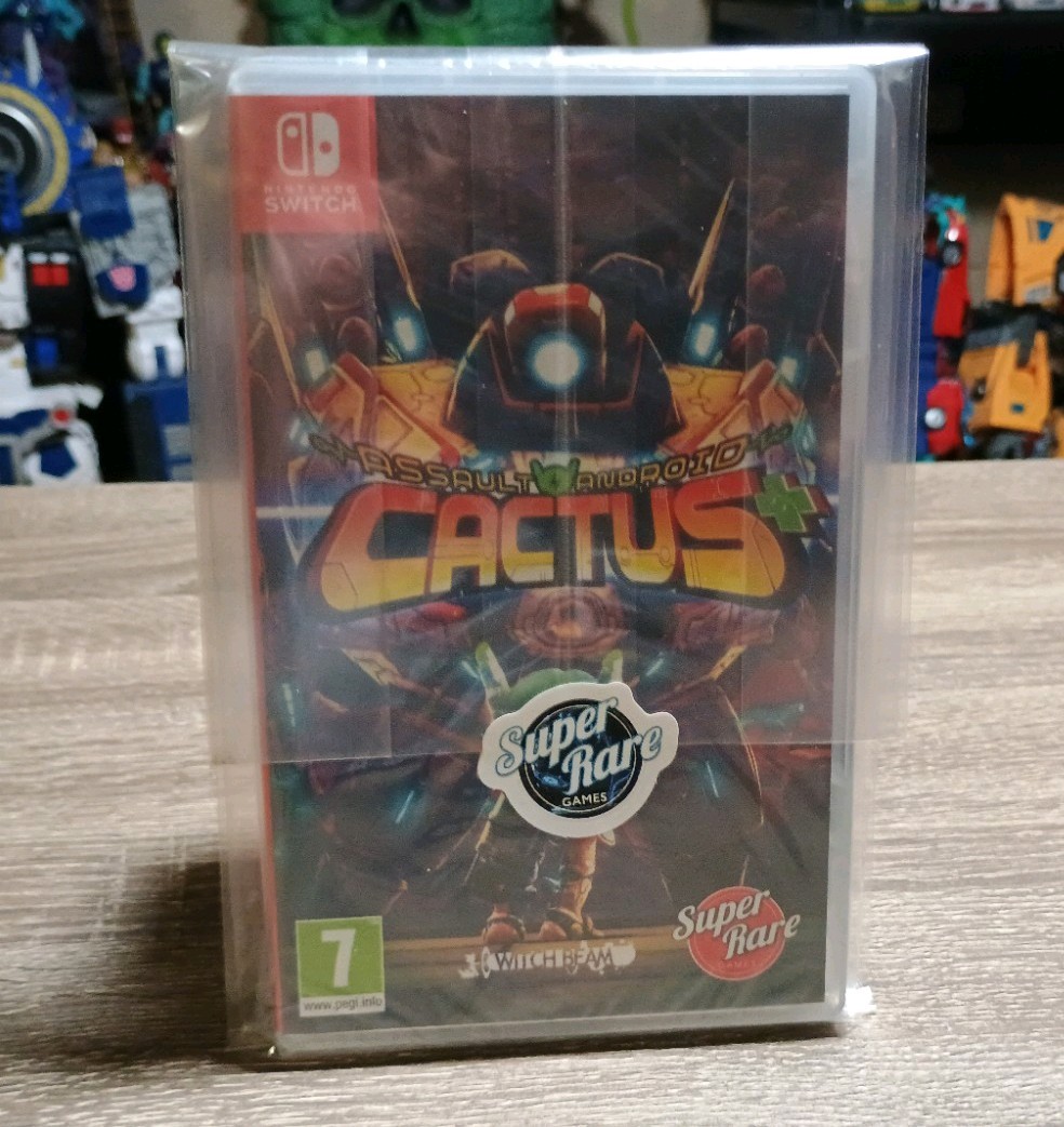 Assault Android Cactus+ Nintendo Switch Super Rare Games SRG Brand New Sealed