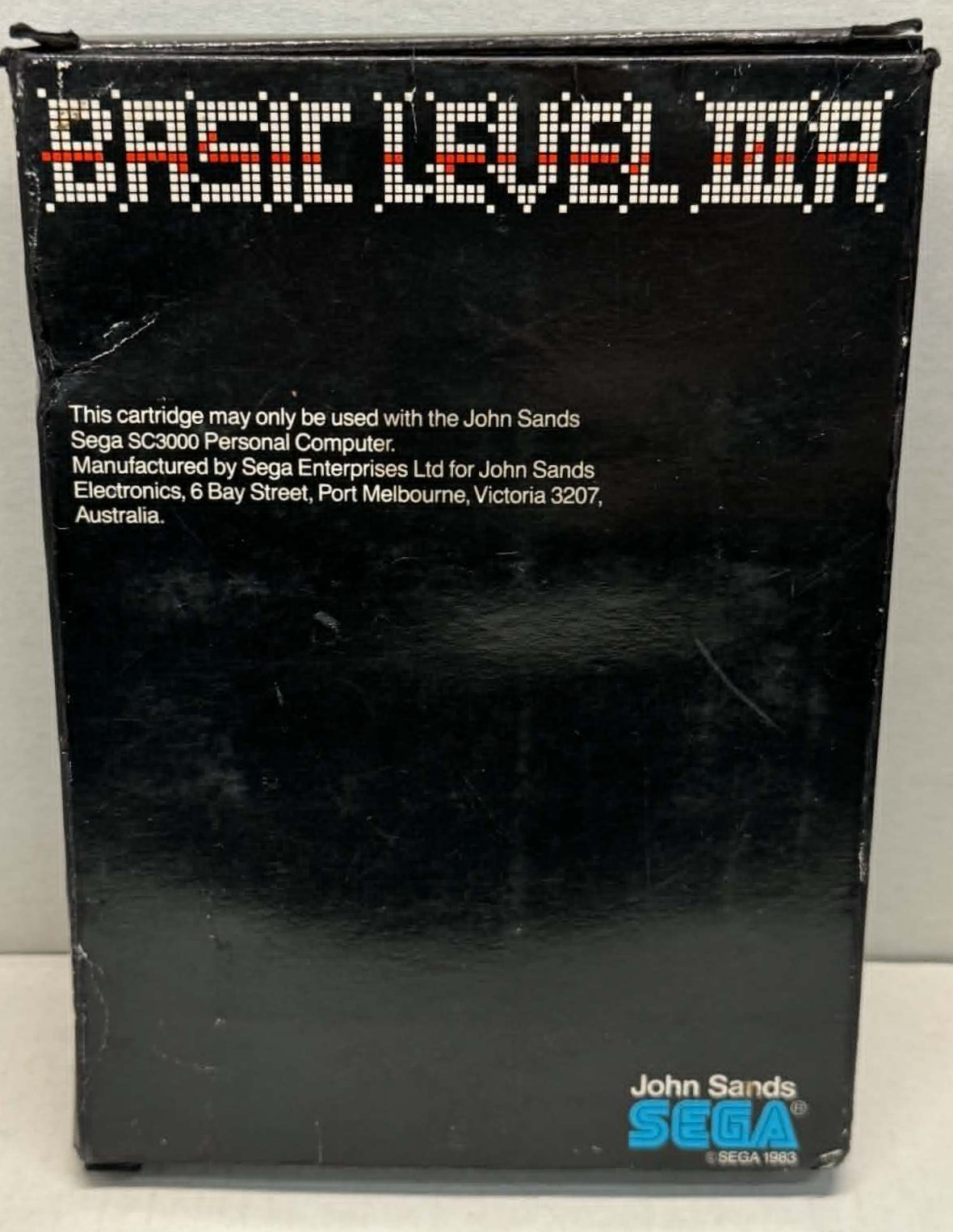 Basic Level III A Sega SC3000 *No Manual*