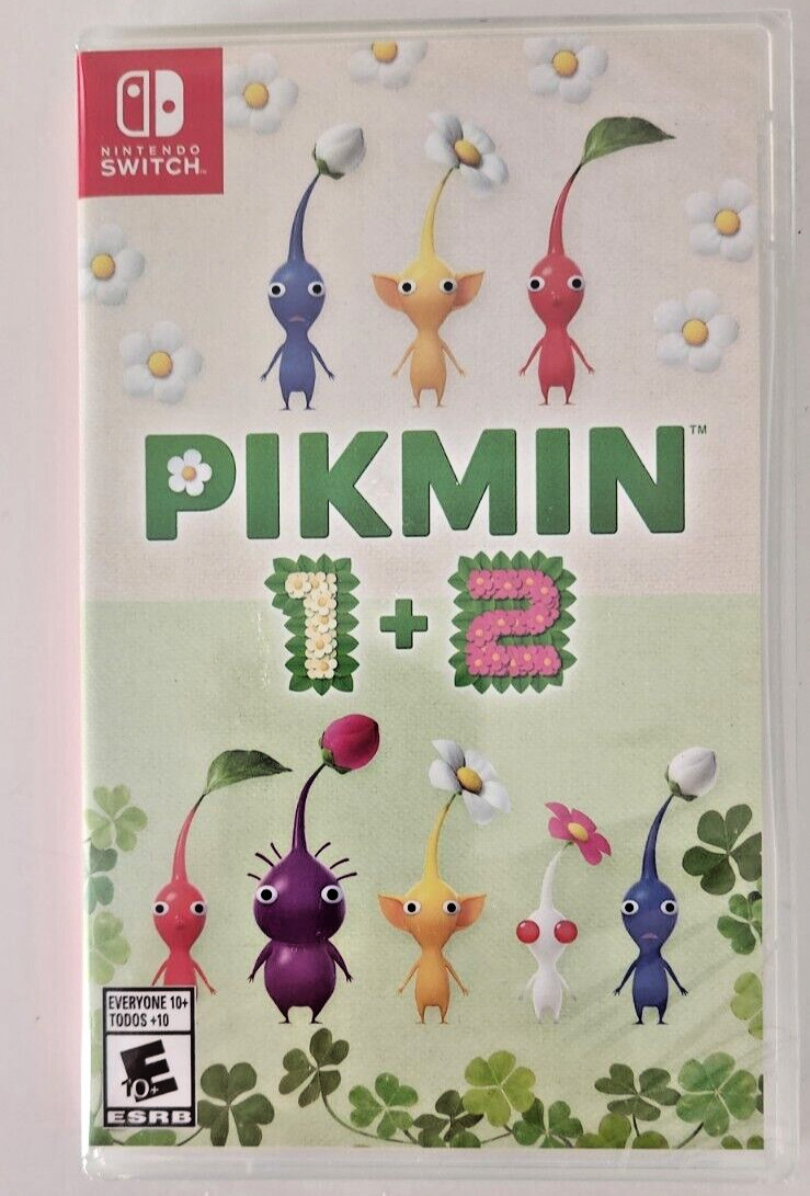 Pikmin 1+2 Nintendo Switch Game Brand New (2023 Strategy) Factory Sealed