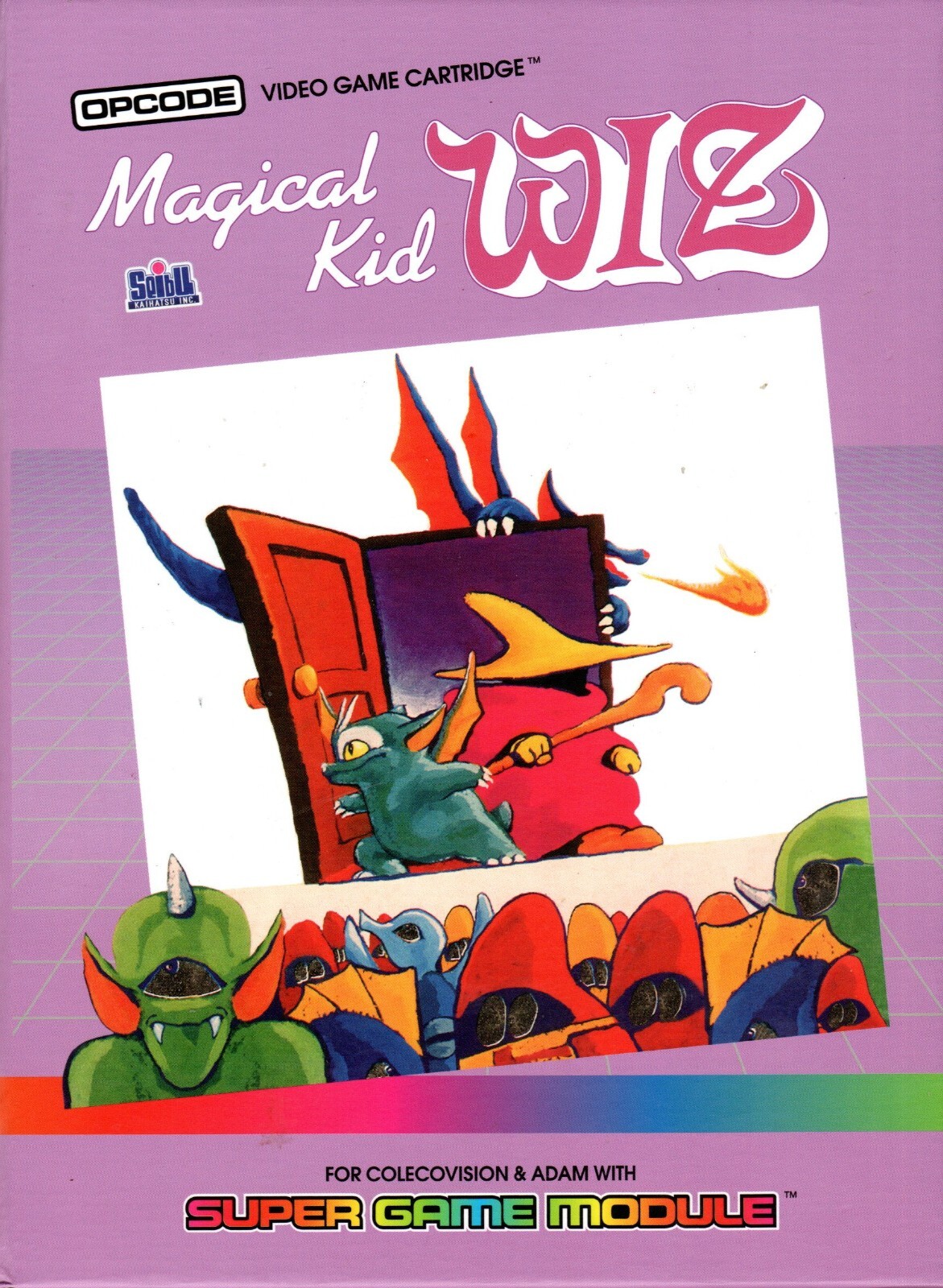 MAGICAL KID WIZ for Colecovision ADAM Cartridge. 2024 NEW – „SGM REQUIRED“