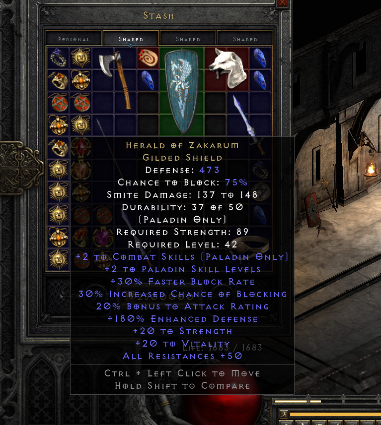 Herald of Zakarum Diablo II Softcore D2R PC Xbox NL Ladder SC