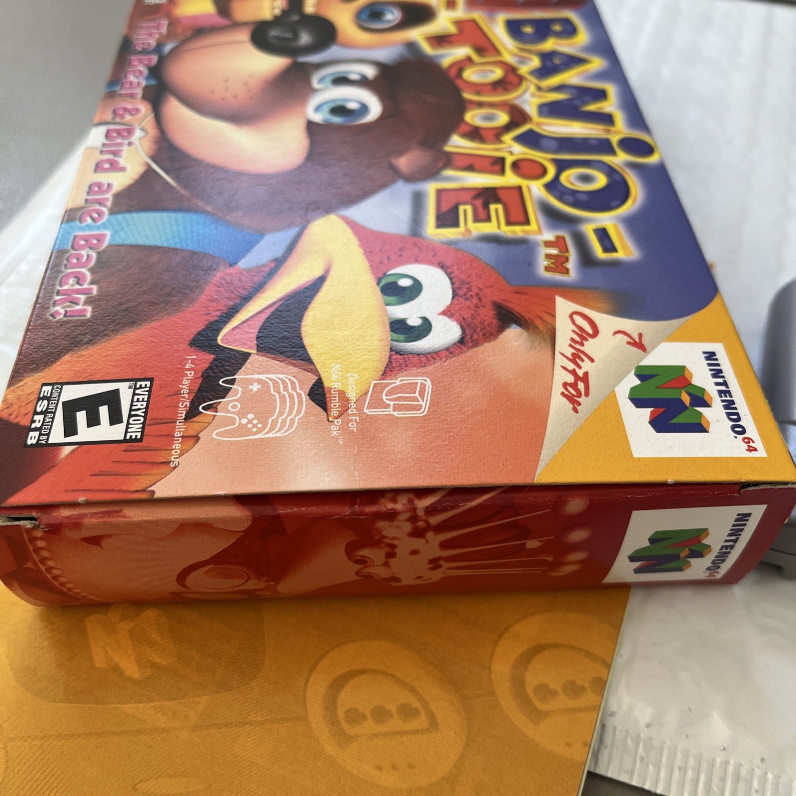 Banjo-Tooie N64 Nintendo 64 Authentic Box Manual Game