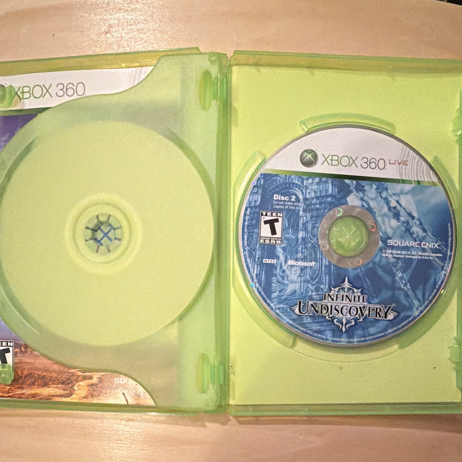 Infinite Undiscovery; CIB (Microsoft Xbox 360, 2008)