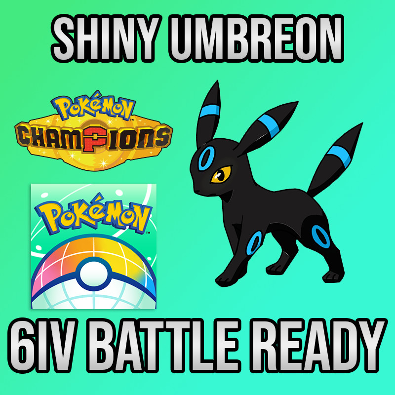 ✨6IV SHINY Umbreon Battle Ready🚀 POKEMON HOME✨ Pokemon Champions✨