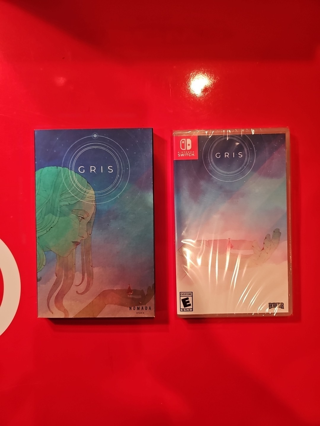 Gris Nintendo Switch 2020 w Slipcover NEW FACTORY SEALED Special Reserve Games