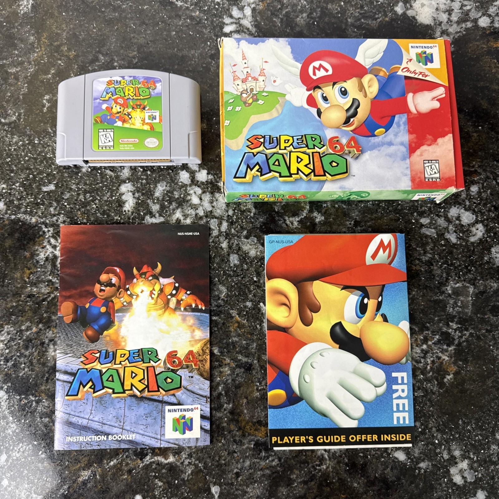 Super Mario 64 (Nintendo 64, 1996) N64 Tested NICE!