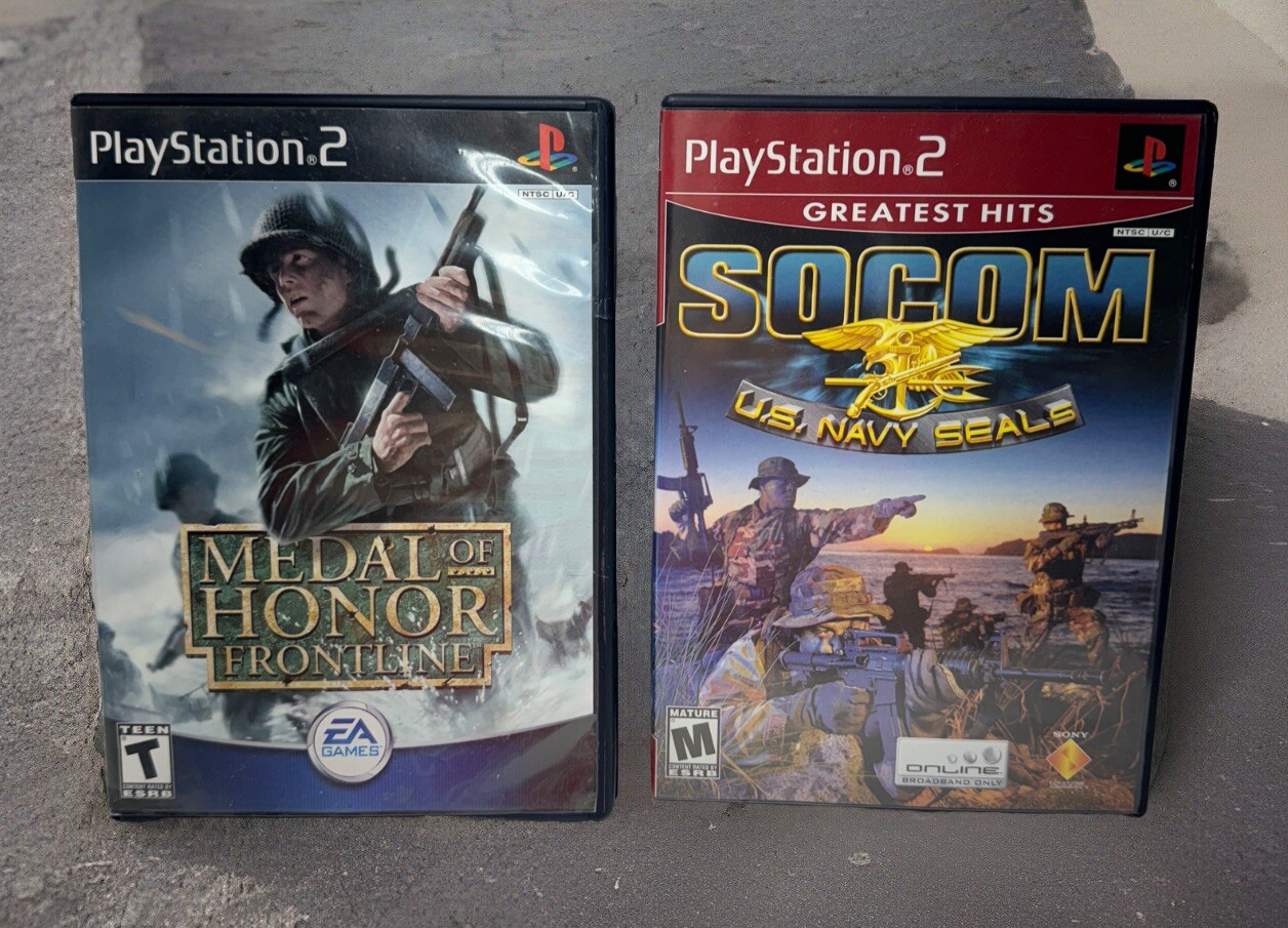 Medal Of Honor Frontline And Socom US. Navy Seals Complete