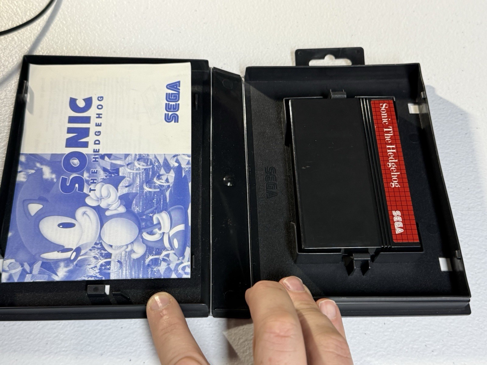 Master System SONIC THE HEDGEHOG *x Boxed & Complete REGION FREE Works in US