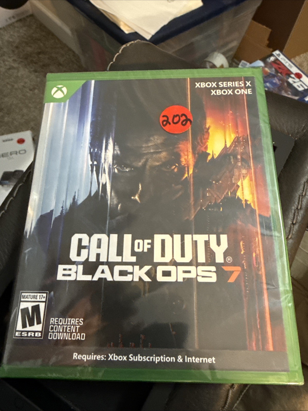 NEW AND SEALED Call of Duty Black OPS 7 For XBOX SERIES X AND XBOX ONE