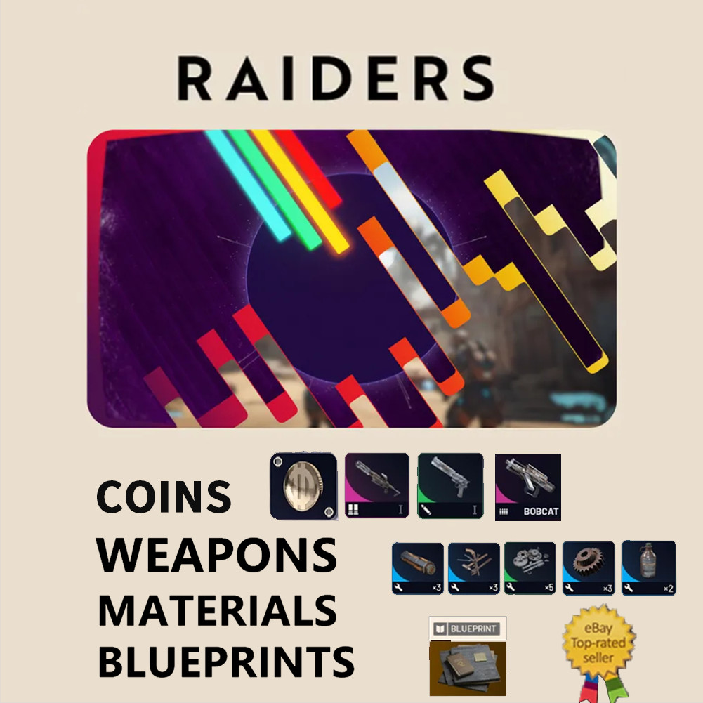 🔥 ARC RAIDERS ✨ All Weapons Mods Materials Trinkets Coins Items