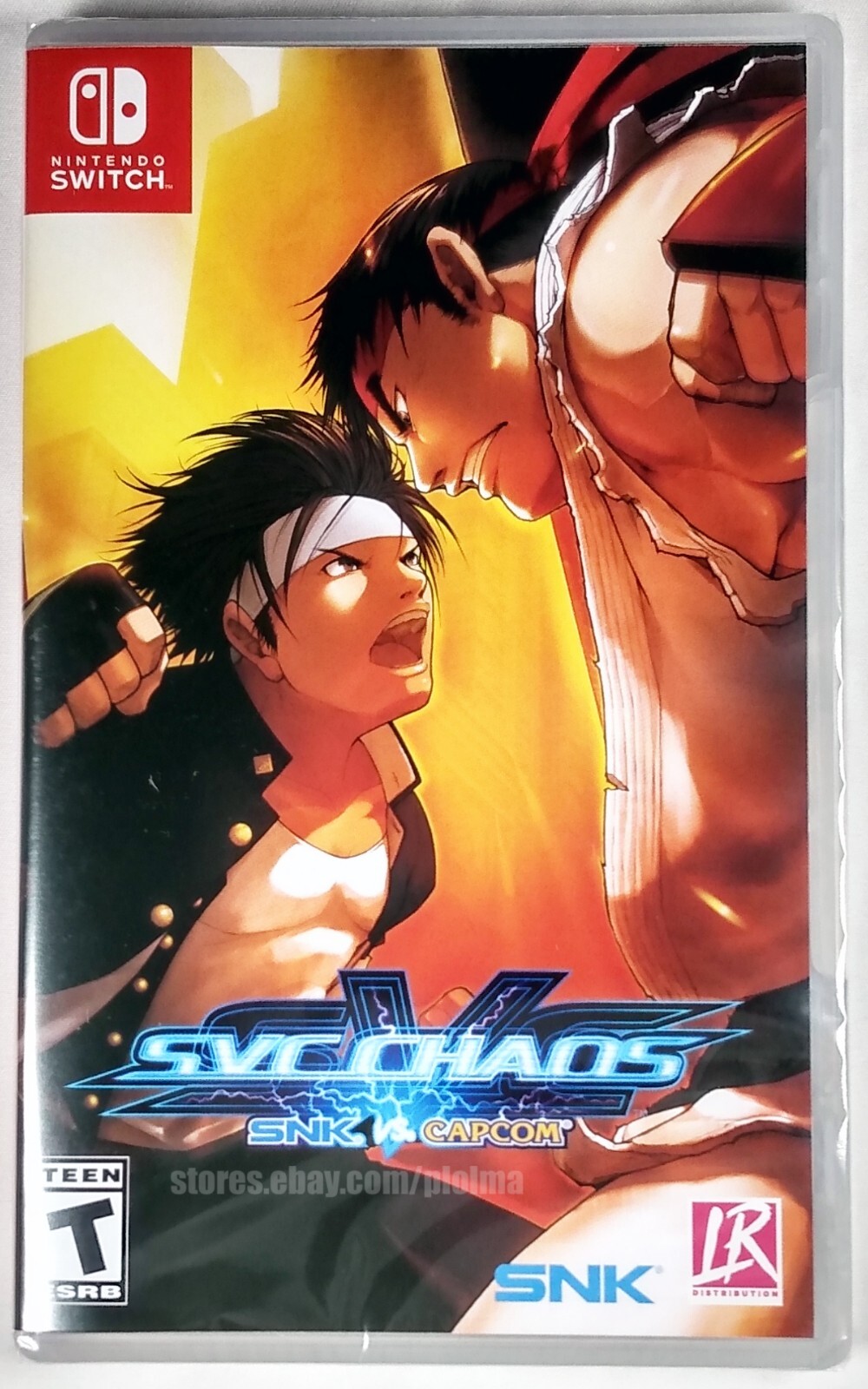 SNK VS. CAPCOM SVC CHAOS Brand New NINTENDO SWITCH Game ESRB Release Limited Run