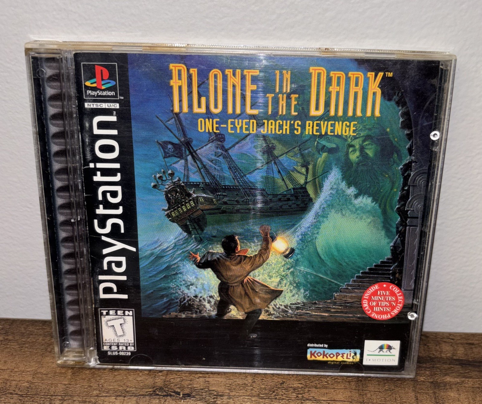 Alone in the Dark: One-Eyed Jack’s Revenge (Sony PlayStation 1, 1996) CIB Tested