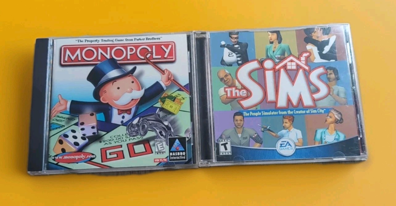 Monopoly, Hasbro Interactive, Win95/98 & The Sims Sim City 3000