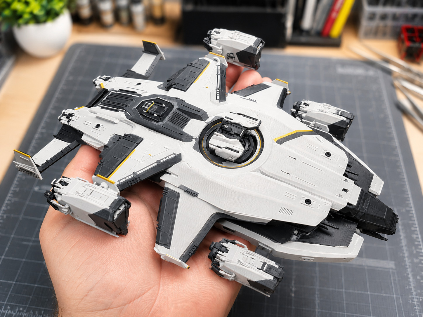Star Citizen Anvil Asgard Handmade 3D Printed Collector Model 24cm