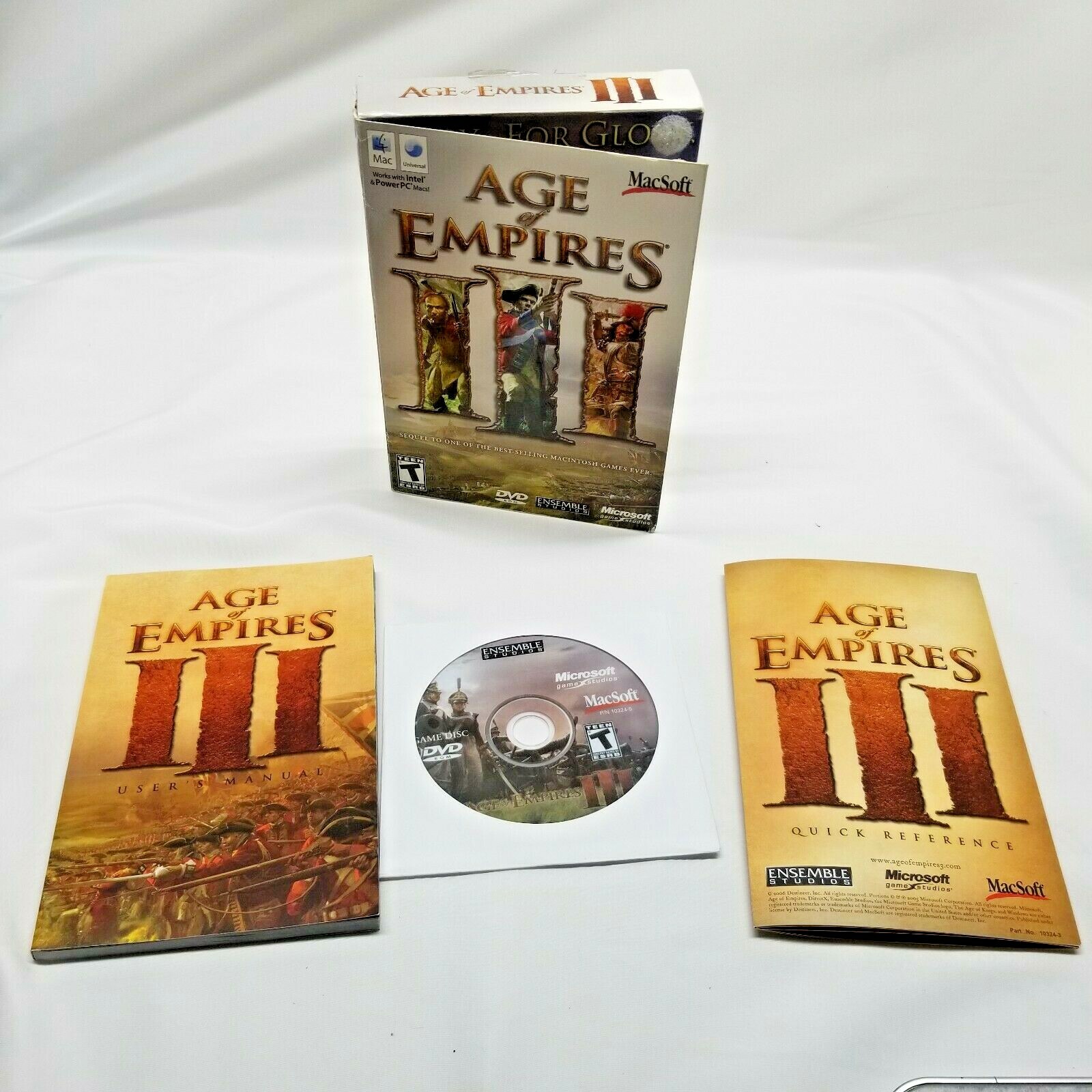 Age of Empires III (Apple, 2006) CIB