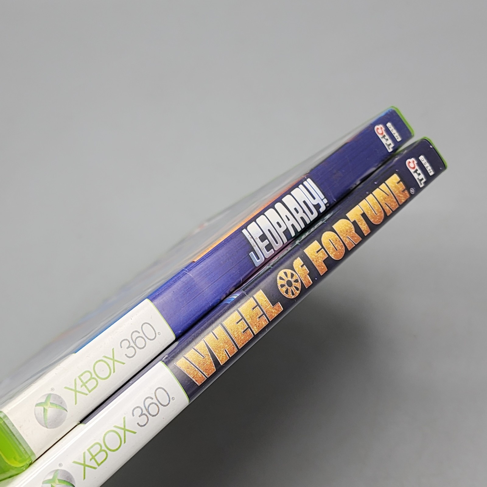 Xbox 360 Game Lot: Jeopardy + Wheel of Fortune (Microsoft) Complete / Tested