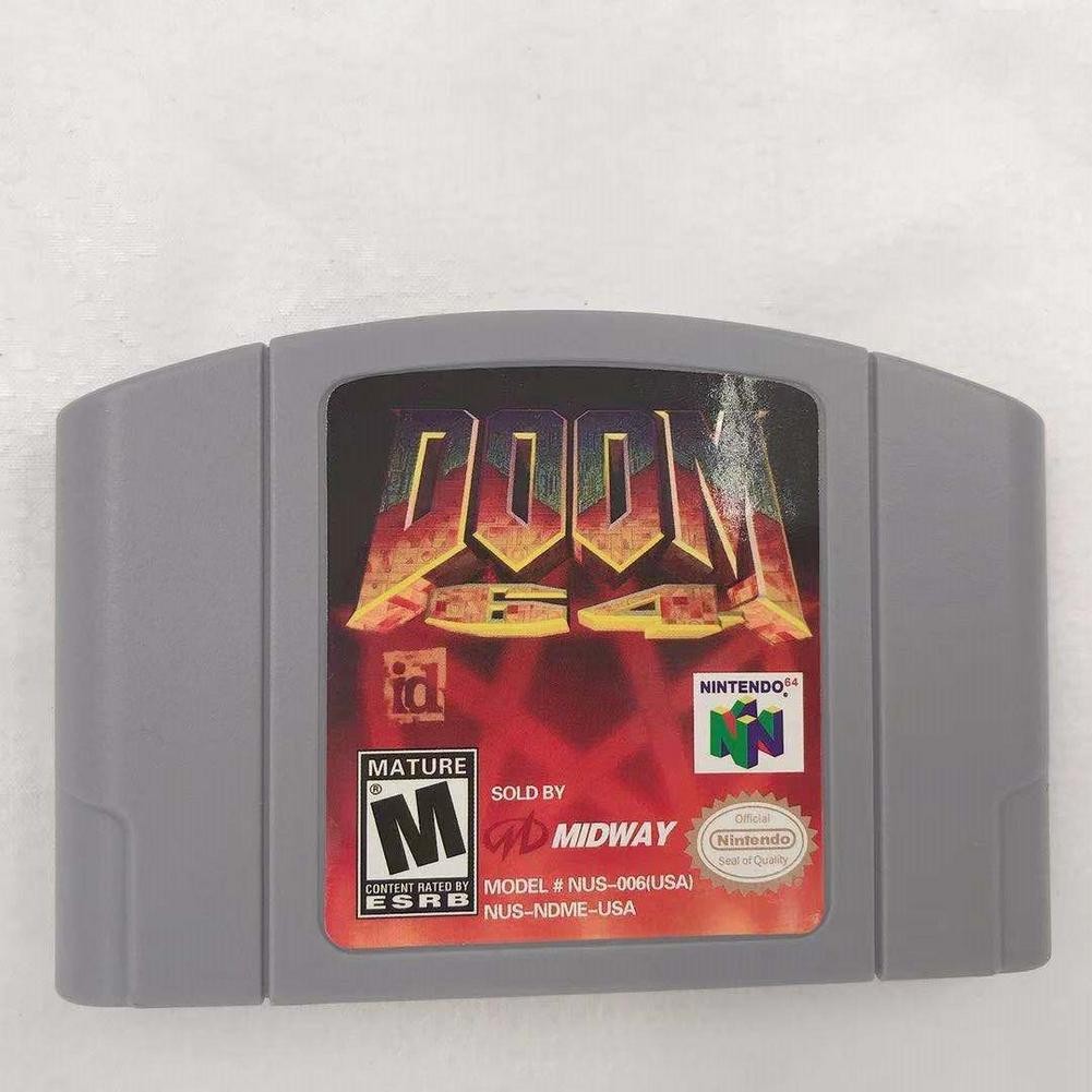 Doom 64 – Nintendo 64 (N64) Complete set Near mint Perfect addition