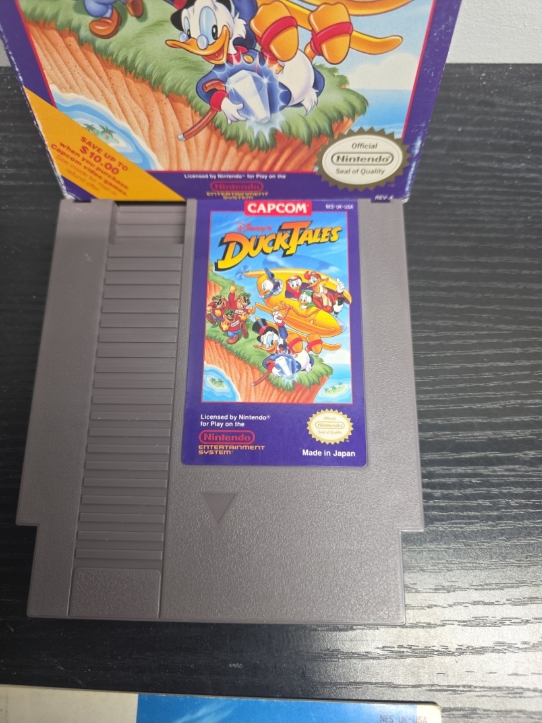 Disney’s DuckTales Nintendo Entertainment System NES, 1989 CIB Complete W Manual