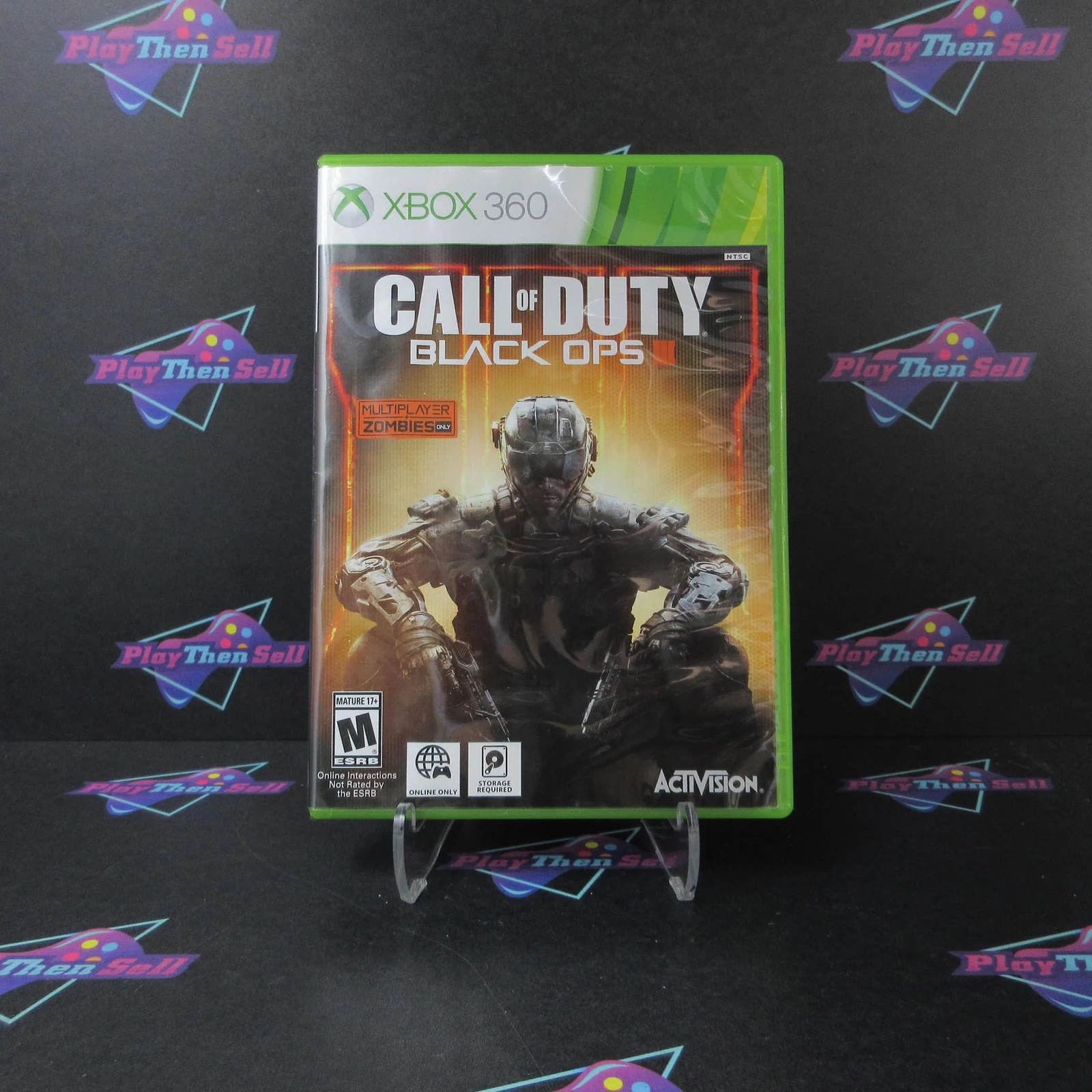 Call of Duty Black Ops III (3) Multiplayer Zombies Xbox 360 Complete – Very