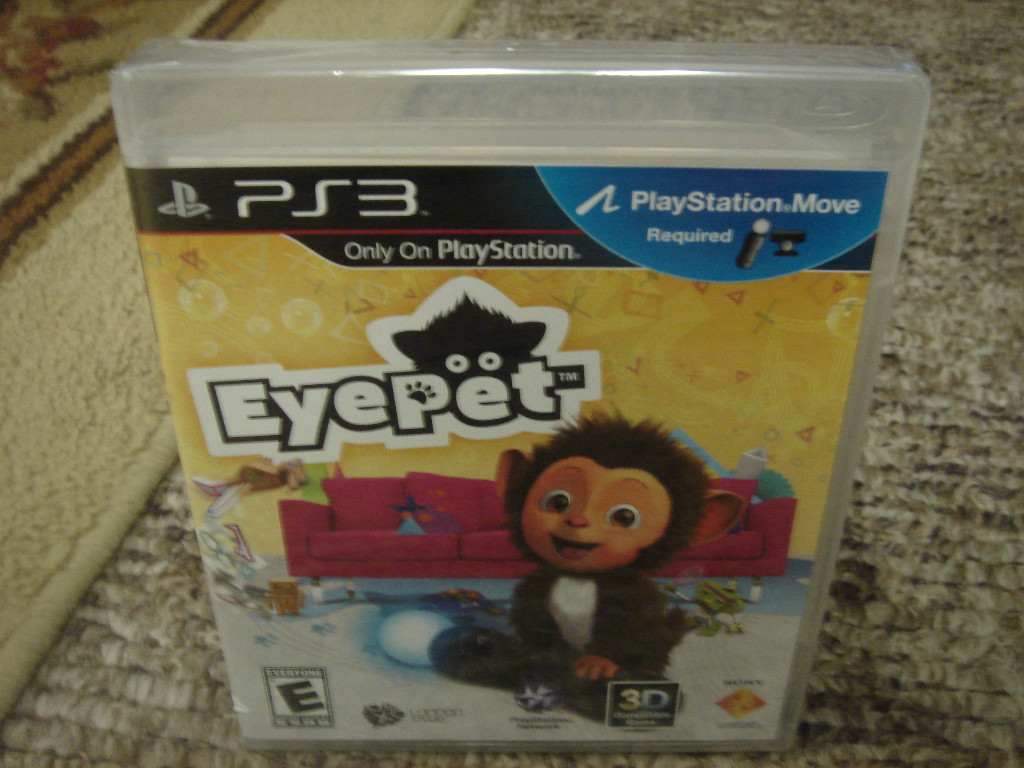 EyePet: Your Virtual Pet (Sony Playstation 3, 2010) ps3 new
