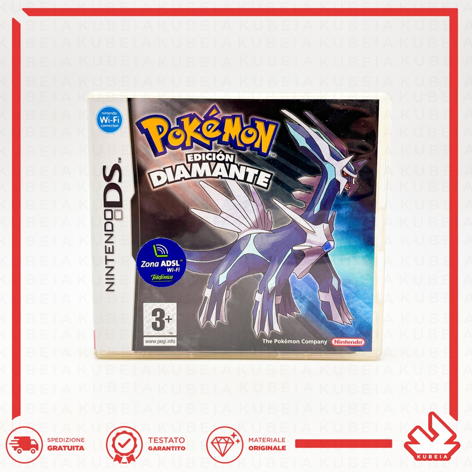 Pokemon Diamond Edition DS 🇪🇸 Spanish Nintendo DS 2DS 3DS Pearl Platinum Silver